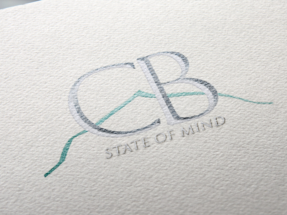 Crested Butte State of Mind logo on paper mockup